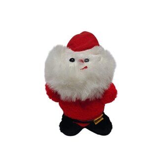 Vintage Dan Brechner Plush Santa Claus 8"